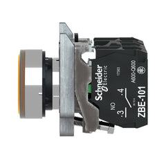 Schneider Electric XB4BW35B5 Illuminated Push Button 24VAC/DC 1NO 1NC