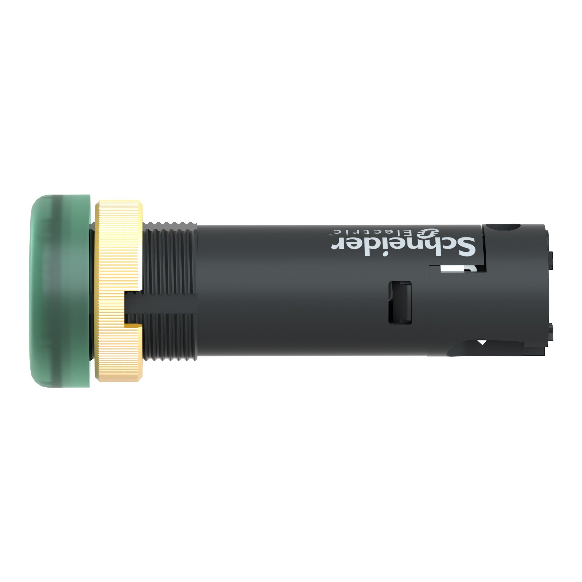 SCHNEIDER ELECTRIC Schneider Electric XVLA333 Square D 12 mm 24 VDC 25 mA Covered LED Miniature Pilot Light