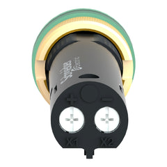 Schneider Electric XVLA333 Square D 12 mm 24 VDC 25 mA Covered LED Miniature Pilot Light