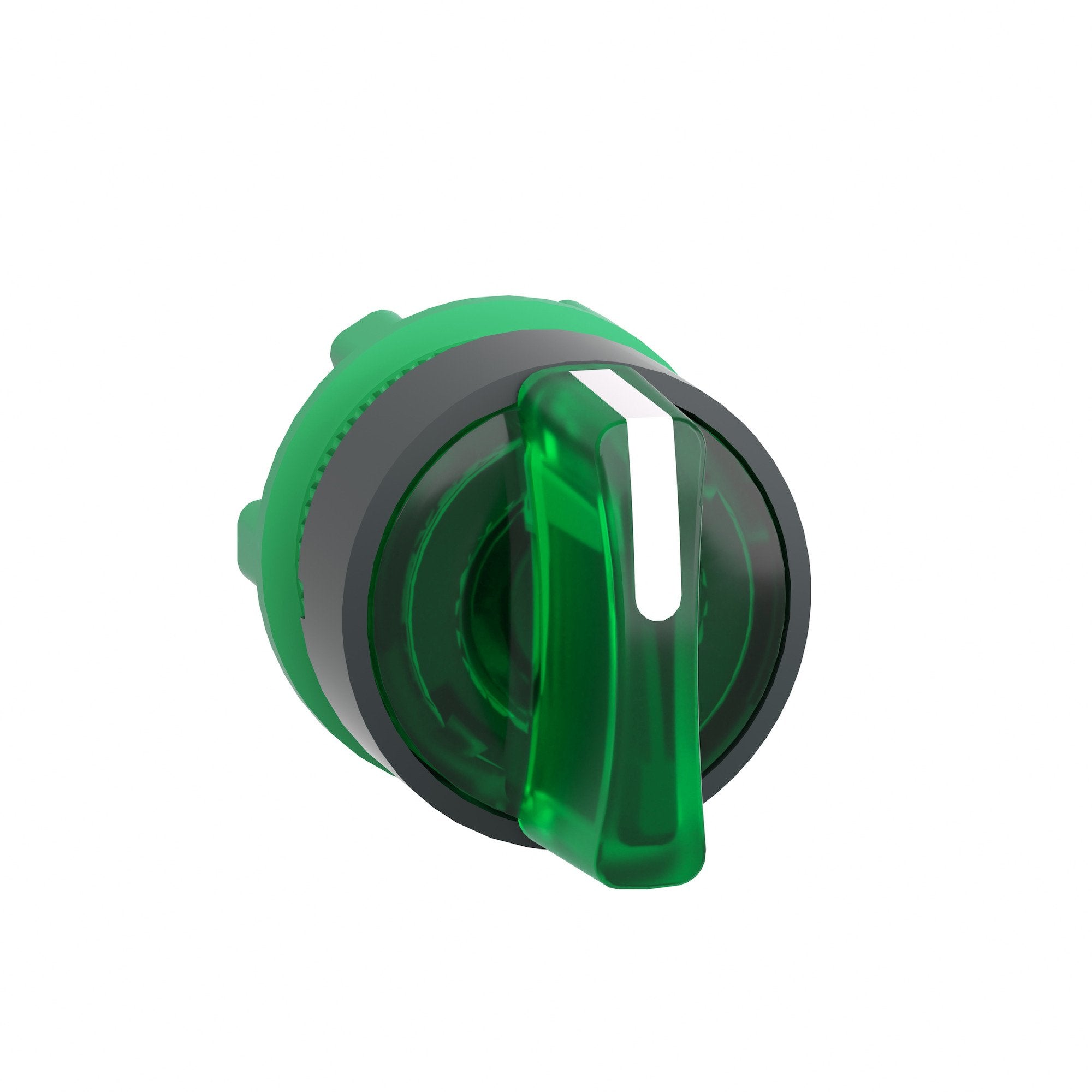 SCHNEIDER ELECTRIC Schneider Electric ZB5AK1333 22 mm 3-Position Green Maintained Lever Illuminated Selector Switch Operator