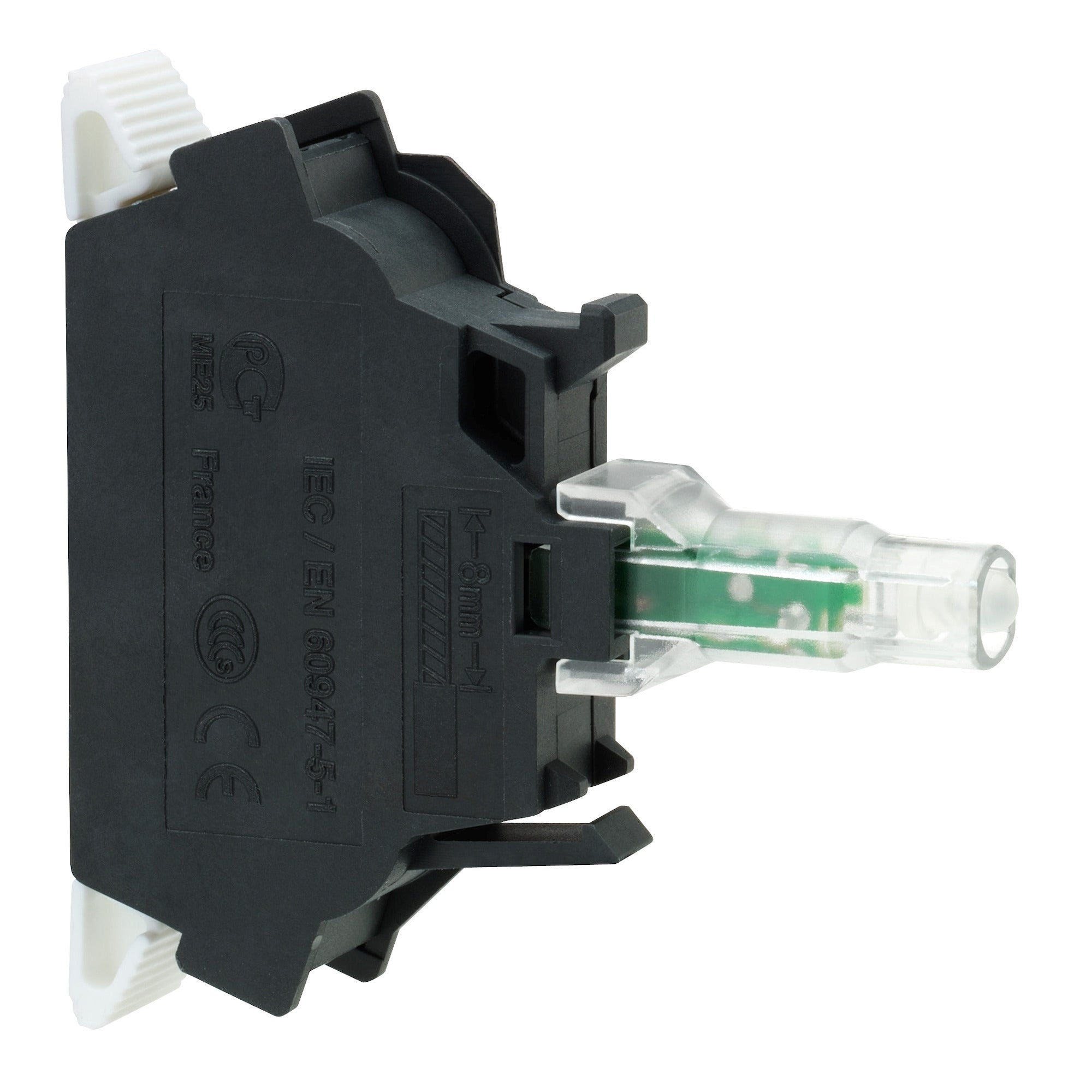 SCHNEIDER ELECTRIC Schneider Electric ZBVB15 Light Block, Harmony 24V AC/DC