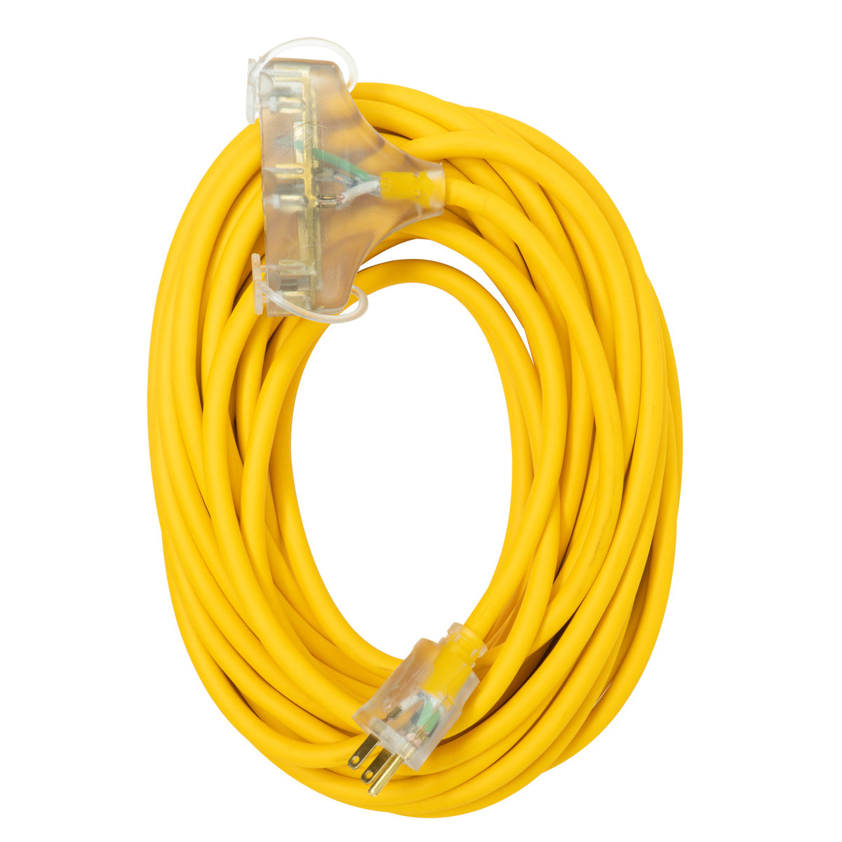 DIVERSITECH Southwire 3488SW0002 50ft Polar/Solar SJEOOW Outdoor Tritap Extension Cord 12/3 Yellow
