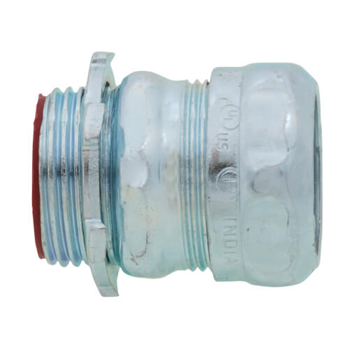 STEEL CITY Steel City TC712A Compression Connector Insulated and Concrete Tight Conduit Size 3/4 Inch