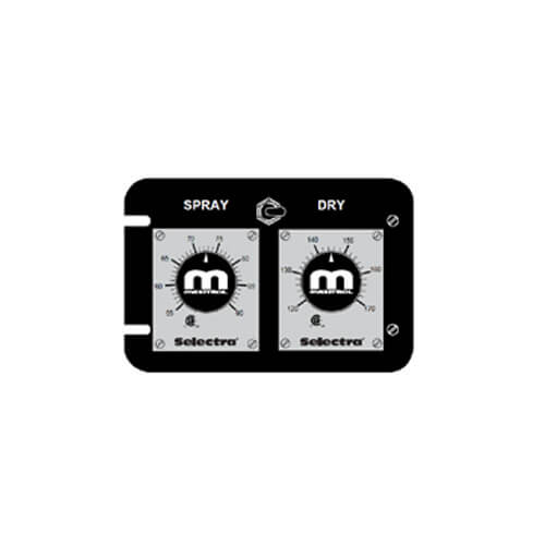 MAXITROL MAXITROL TD214B Selectra Gas Control Dual Temperature Dial 55-90inchu00b0F/120-170inchu00b0F
