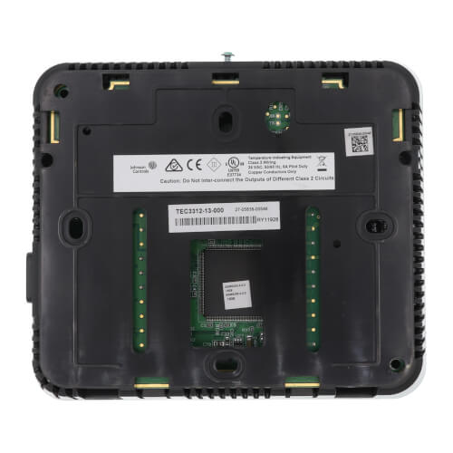 JOHNSON CONTROLS Johnson Controls TEC3312-13-000 TSTAT ON/OFF/Flt Black with Logo