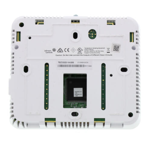 JOHNSON CONTROLS Johnson Controls TEC3322-14-000 Thermostat 0-10VDC White