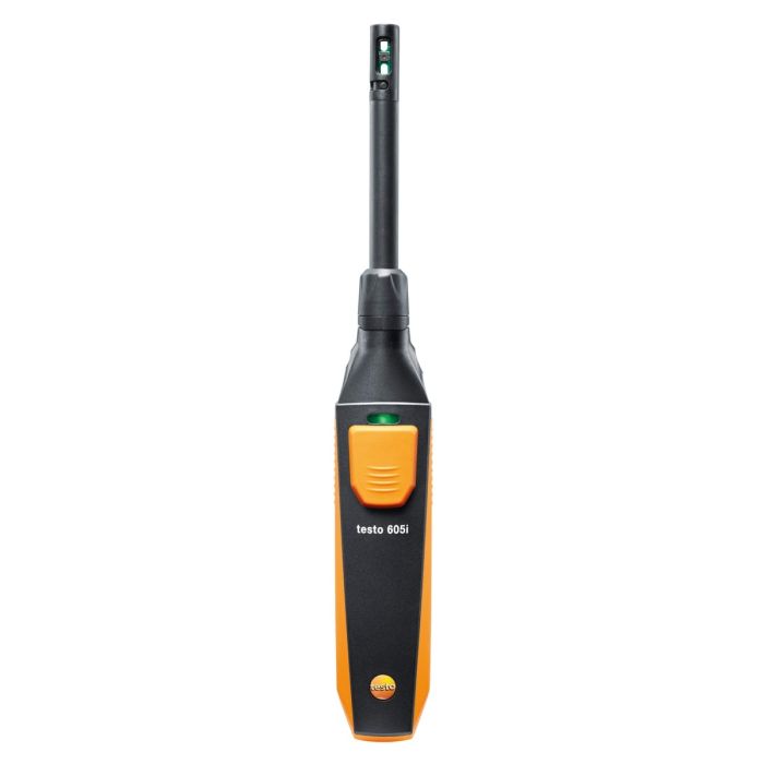 TESTO Testo 0560 2605 03 605i thermohygrometer operated via smartphone 90 degree