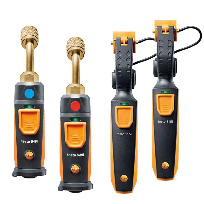 TESTO Testo 563000220 smart probes ac & refrigeration test kit 45 degree angled