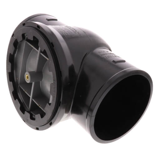HOLDRITE HoldRite TRPVCNH6A 6 TESTRITE No-Hub PVC DWV Test/Cleanout Tee with Plug