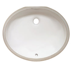 DAKOTA Dakota Plumbing US-1714W-ADA Oval Undermount Sink Ada