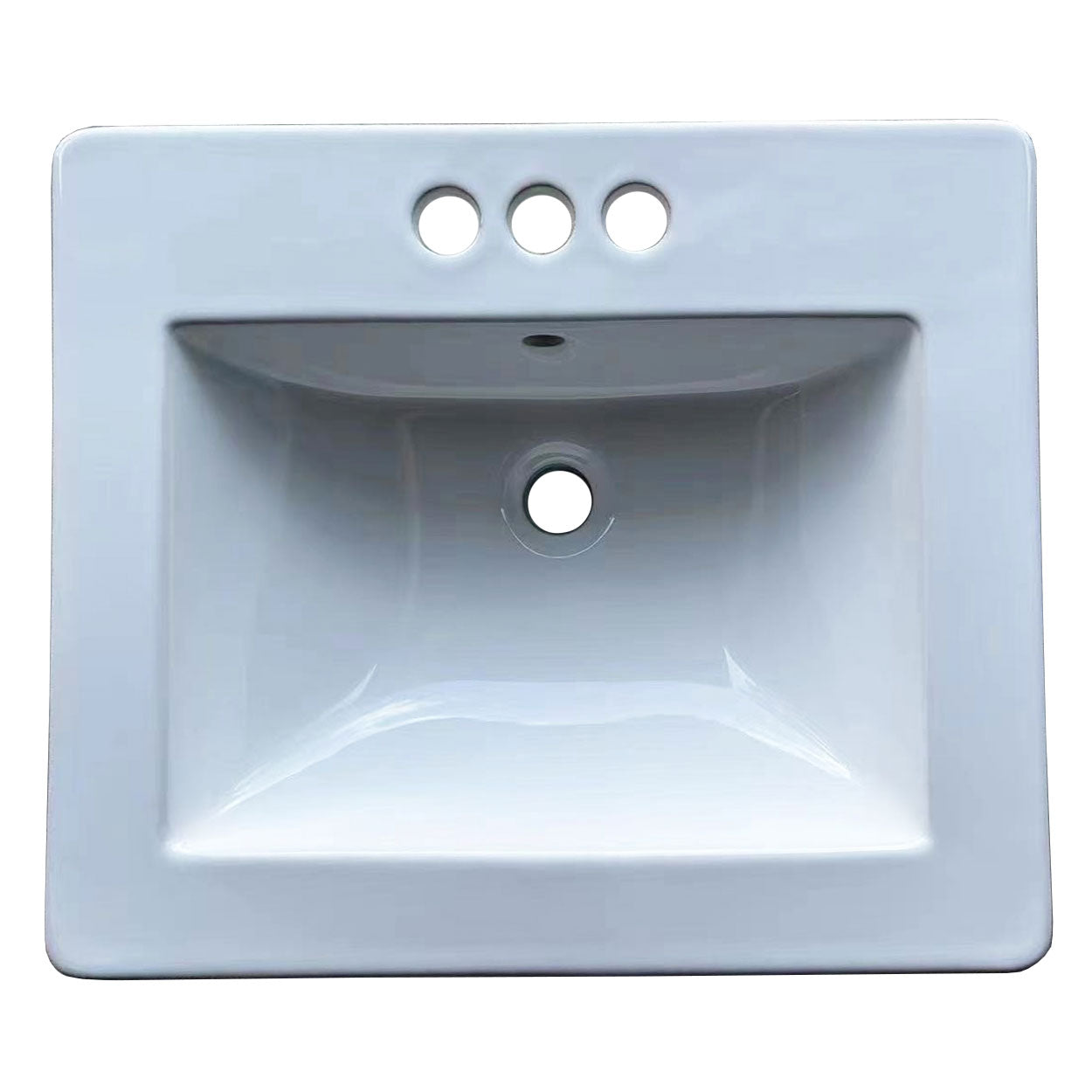 DAKOTA Dakota Plumbing Products US-TM2119W-8W Vanity Sink White