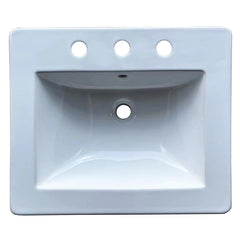 DAKOTA Dakota Plumbing Products US-TM2119W-8W Vanity Sink White