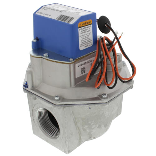 HONEYWELL Honeywell V4943N1038 Diaphragm Gas Valve 120 Vac 1-1/2 inch NPT