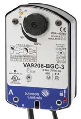 JOHNSON CONTROLS VA9208-AGA-2 ACTUATORS