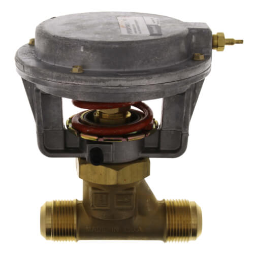 HONEYWELL Honeywell VP513A1048 Pneumatic Air-Control Valve N.O. Single Seated 7/8 O.D. 3-10 Psi 2.5 Cv