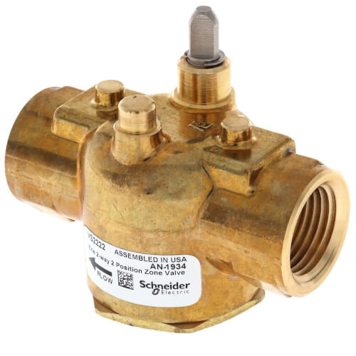 SCHNEIDER ELECTRIC Erie VS2222 1/2 NPT 2-Way Valve Body for Steam 2.5 Cv