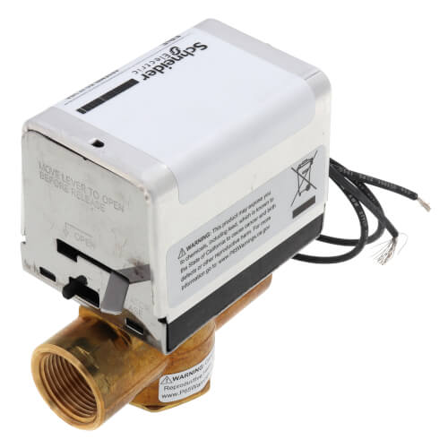 SCHNEIDER ELECTRIC Schneider Electric Erie VS2327G14A020 3/4 inch NPT 2-Way Zone Valve 24V NC High Temp