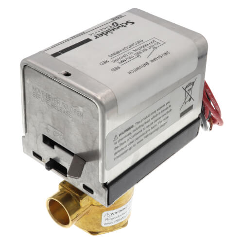 SCHNEIDER ELECTRIC Erie VT2212G13A02A PopTop Zone Valve 24V - 1/2 Inch Sweat Connection Replacement VT2212G13A02A