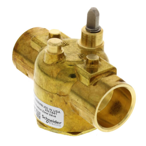 SCHNEIDER ELECTRIC Erie VT2312 2 Way 3X4 inch Sweat Valve 2.5 Cv Replacement VT2312