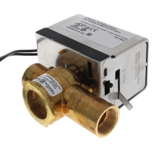 SCHNEIDER ELECTRIC Erie VT2342G13A020 3/4 Inverted Flare 2-Way PopTop Zone Valve 24V