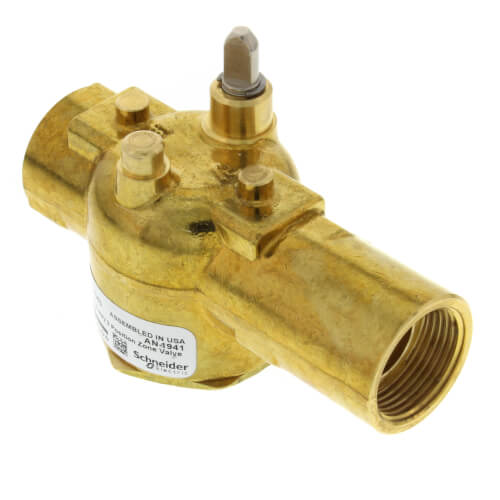 SCHNEIDER ELECTRIC Erie VT2343 3/4 Inverted Flare 2-Way Zone Valve Body 3.5 Cv