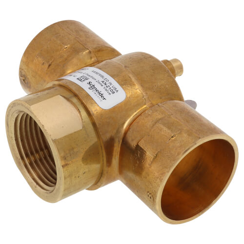 SCHNEIDER ELECTRIC Schneider Electric VT3517 Erie 3-Way Valve Body 1-1/4 Sweat 7.5Cv