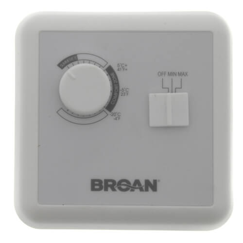 BROAN-NUTONE Broan Nutone VT6W Ventilator Wall Control
