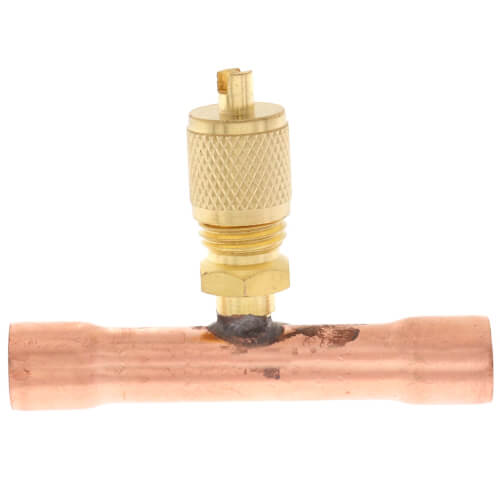 DIVERSITECH DiversiTech VTS-68 Solder Tee Access Fitting 3/8 x 3/8 x 1/4 3-Pack