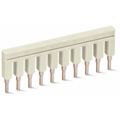 WAGO 2002-410 PUSH-IN TYPE JUMPER BARS 10 WAY GREY INSULATED