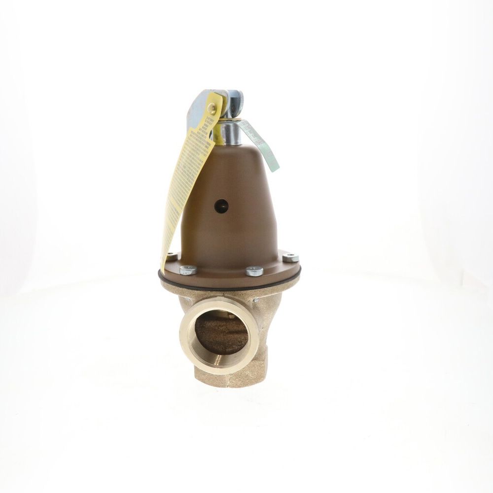 WATTS Watts F275824 Pressure Relief Valve 1-1/4 NPT 50 psi 2,459,000 BTU/Hr