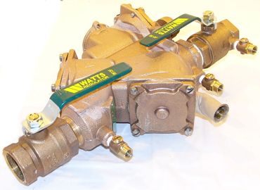 WATTS Watts 0391011 LF909M1-QT Reduced Pressure Zone Backflow Preventer 1-1/2 NPT 0391011