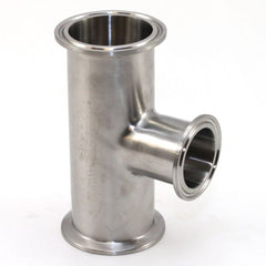 PARKER Parker B-8-DTTT-8 Union Tee, Double Ferrule, Brass, 1/2 in Tube