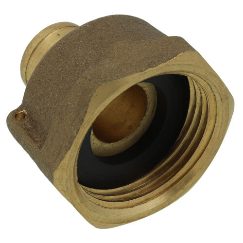 EVERFLOW Everflow WMP0034-NL 3/4 PEX x 1 FIP Brass Water Meter Coupling w/ Washer (Lead Free)