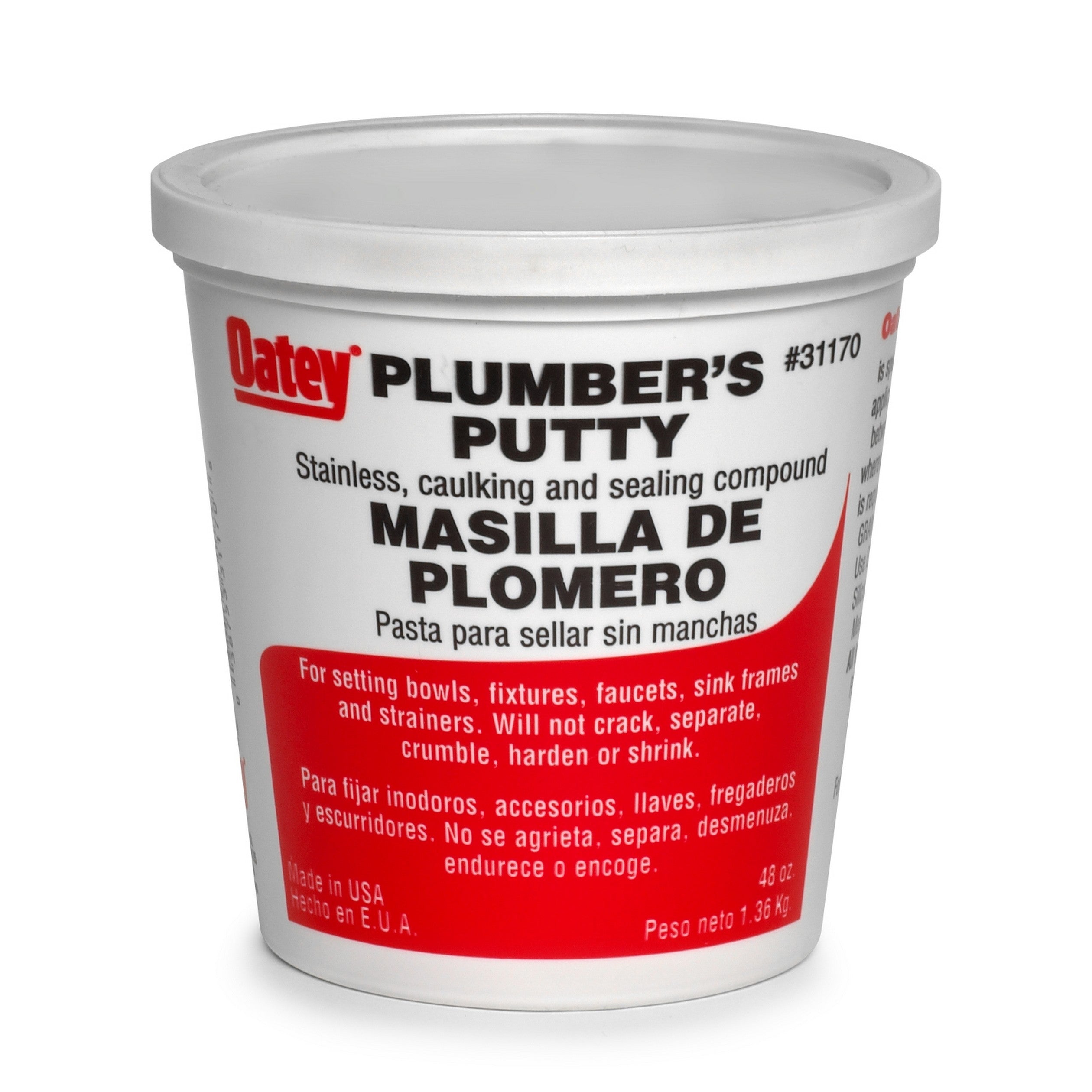 OATEY 31170 CAULKS & SEALANTS