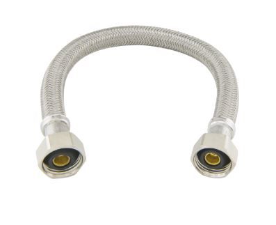BRASSCRAFT BrassCraft B8-20AF Speedi Plumb PLUS 1/2 x 20 in. Braided PVC Sink Flexible Water Connector