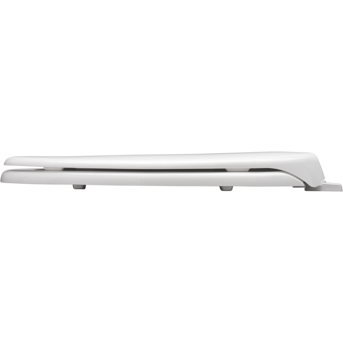 BEMIS Bemis 1900 000 Closed Front with Cover Elongated Heavy-Duty Toilet Seat in White