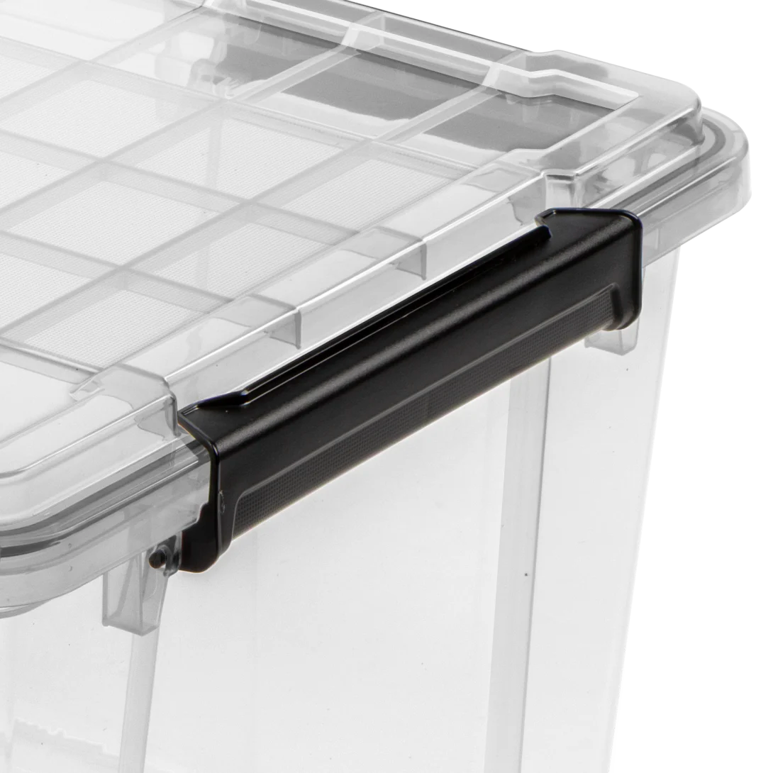 STERILITE Sterilite 39389004 80 Quart gasket box with lid (4/Carton)