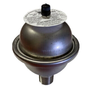ZILMET Zilmet ZEP1 2 Gallon Stainless Steel Thermal Expansion Tank and Shock Arrester