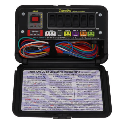 ZEBRA INSTRUMENTS Zebra HVAC ZS-2 ZebraStat Multi Mode Diagnostic Tester