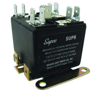 SUPCO SUPR POTENTIAL RELAYS