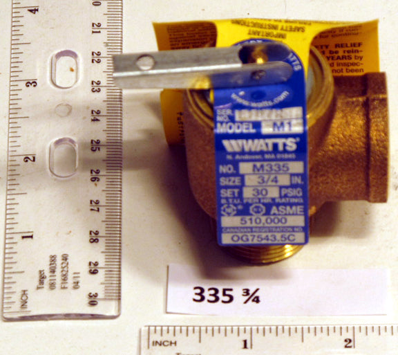 AO SMITH 335 PRESSURE REGULATING VALVES