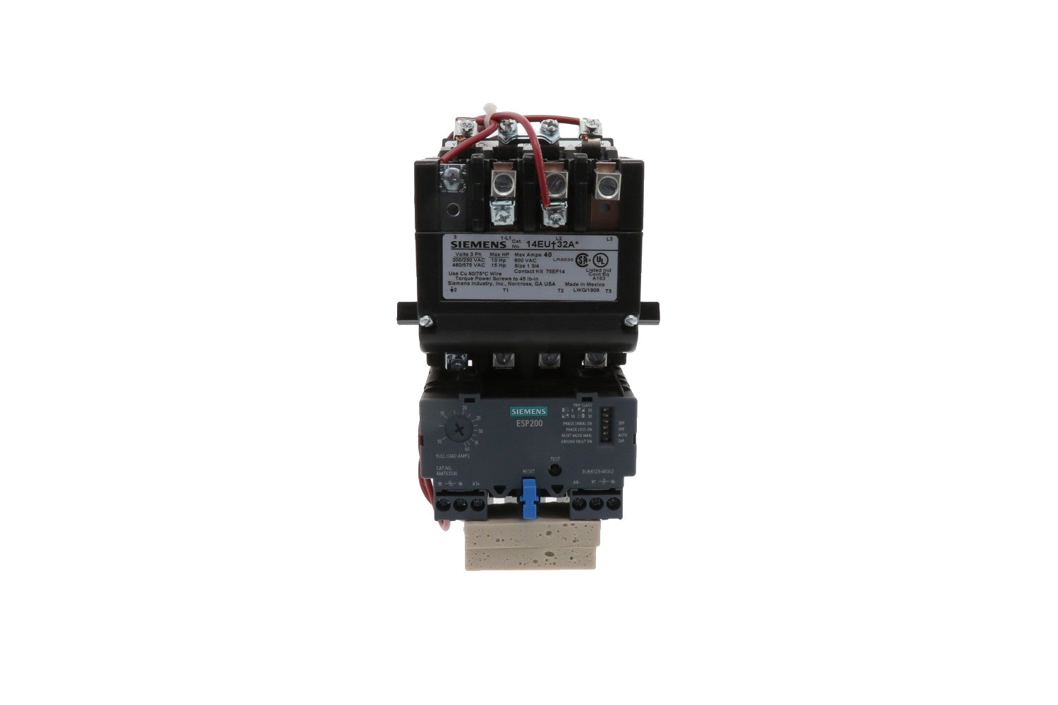 SIEMENS 14EUE32AA CONTACTORS