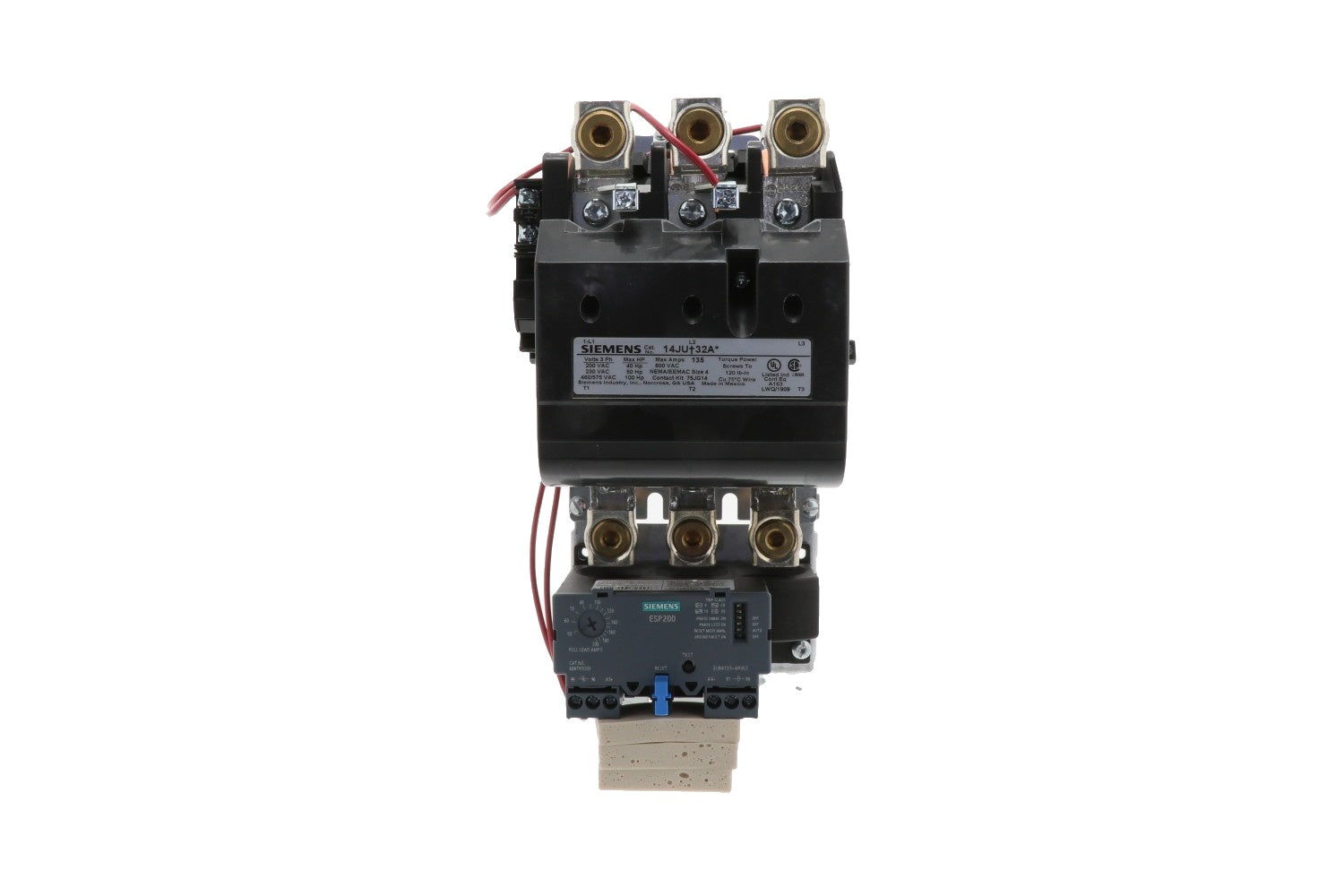 SIEMENS 14JUH32AA CONTACTORS
