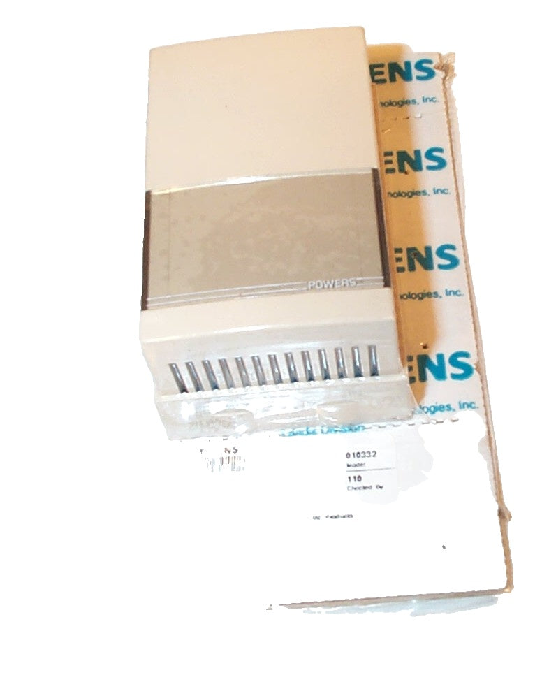 SIEMENS 192-262 THERMOSTATS