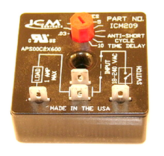 ICM CONTROLS ICM209 TIME DELAY RELAYS