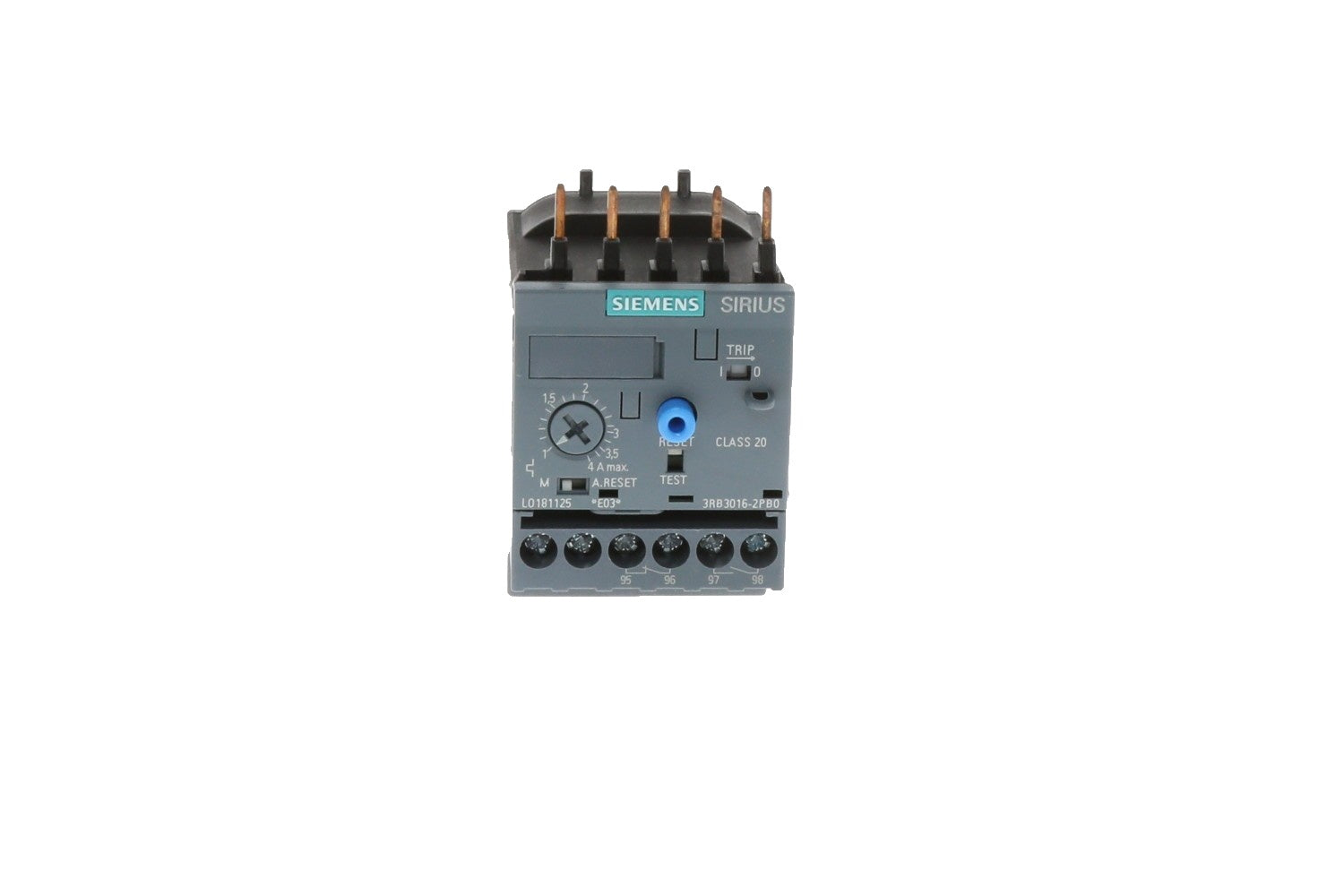 SIEMENS 3RB3016-2PB0 OVERLOAD RELAYS