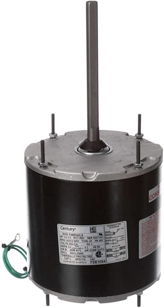 CENTURY MOTORS FSE1054 CONDENSER FAN MOTORS