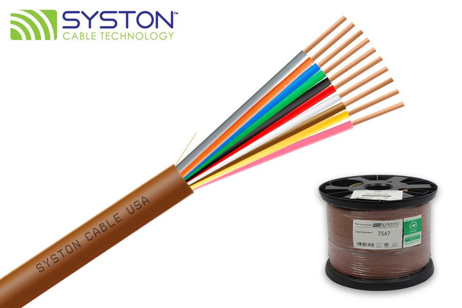 SYSTON CABLE TECHNOLOGY 7547-SP-BN-250 ELECTRICAL WIRES