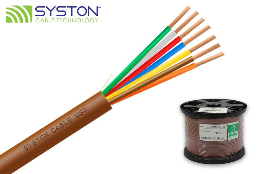 SYSTON CABLE TECHNOLOGY 7656-SP-BN-250 ELECTRICAL WIRES