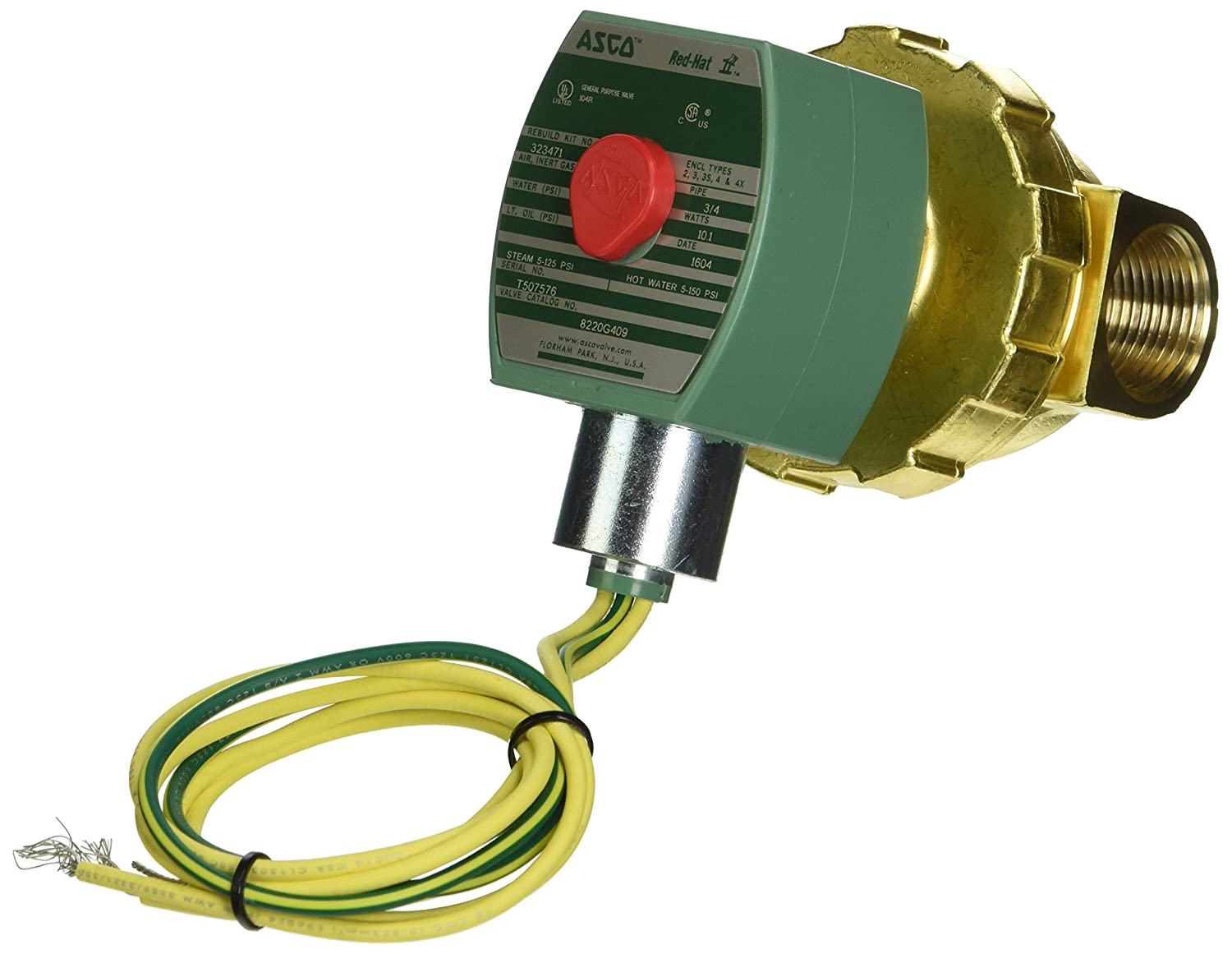 ASCO 8220G409 24/60 BRASS FITTINGS